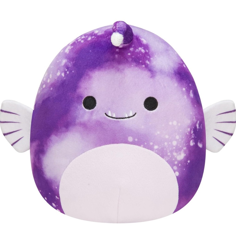 Squishmallow Purple Anglerfish Easton